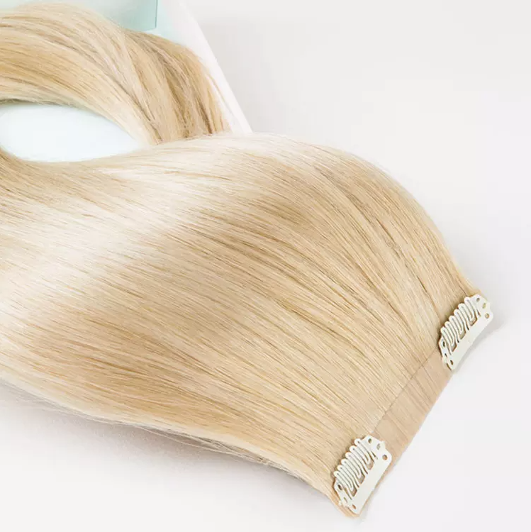 High Quality Russian Cuticle Aligned Remy Seamless Clip In Hair Extensions